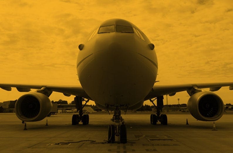 Airline jet