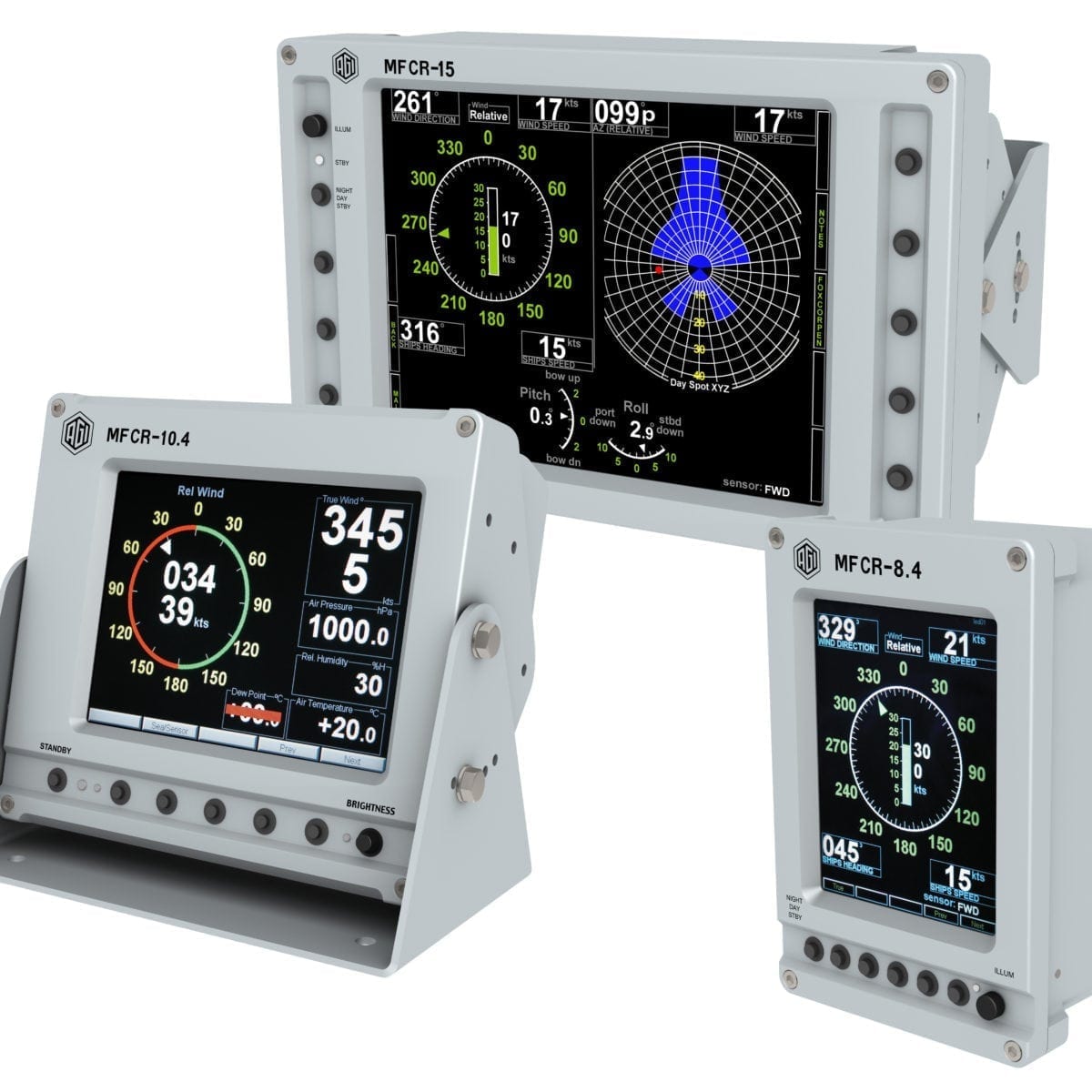Displays Group of Aeronautical & General Instruments (AGI) Ltd Displays