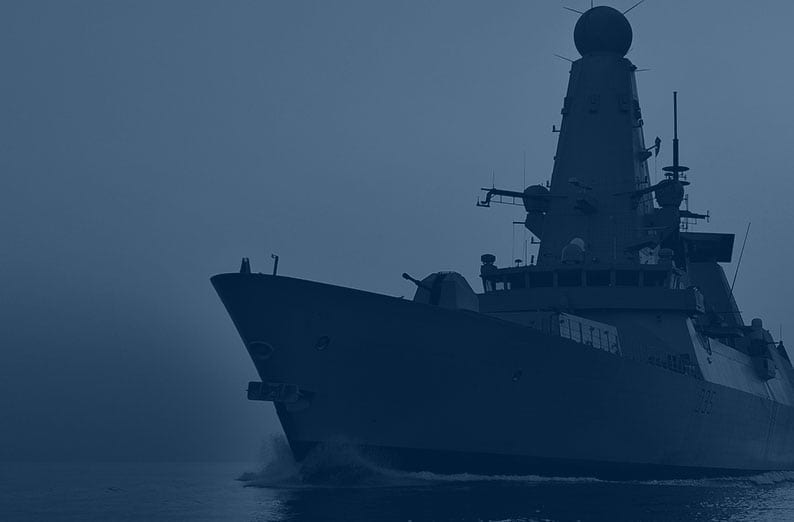 Military ship