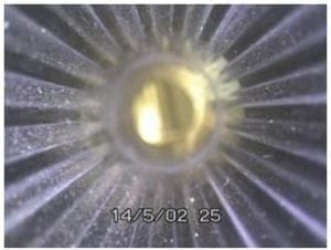 barrel view in a Gun Barrel Gauge